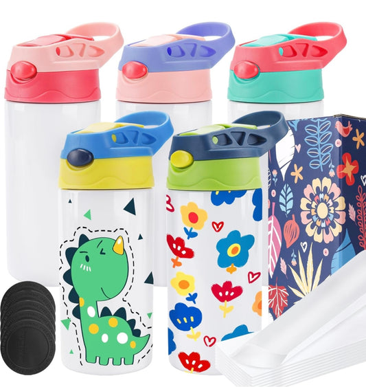 Kids water bottles sublimation